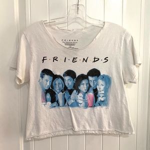 Friends Graphic Crop Top